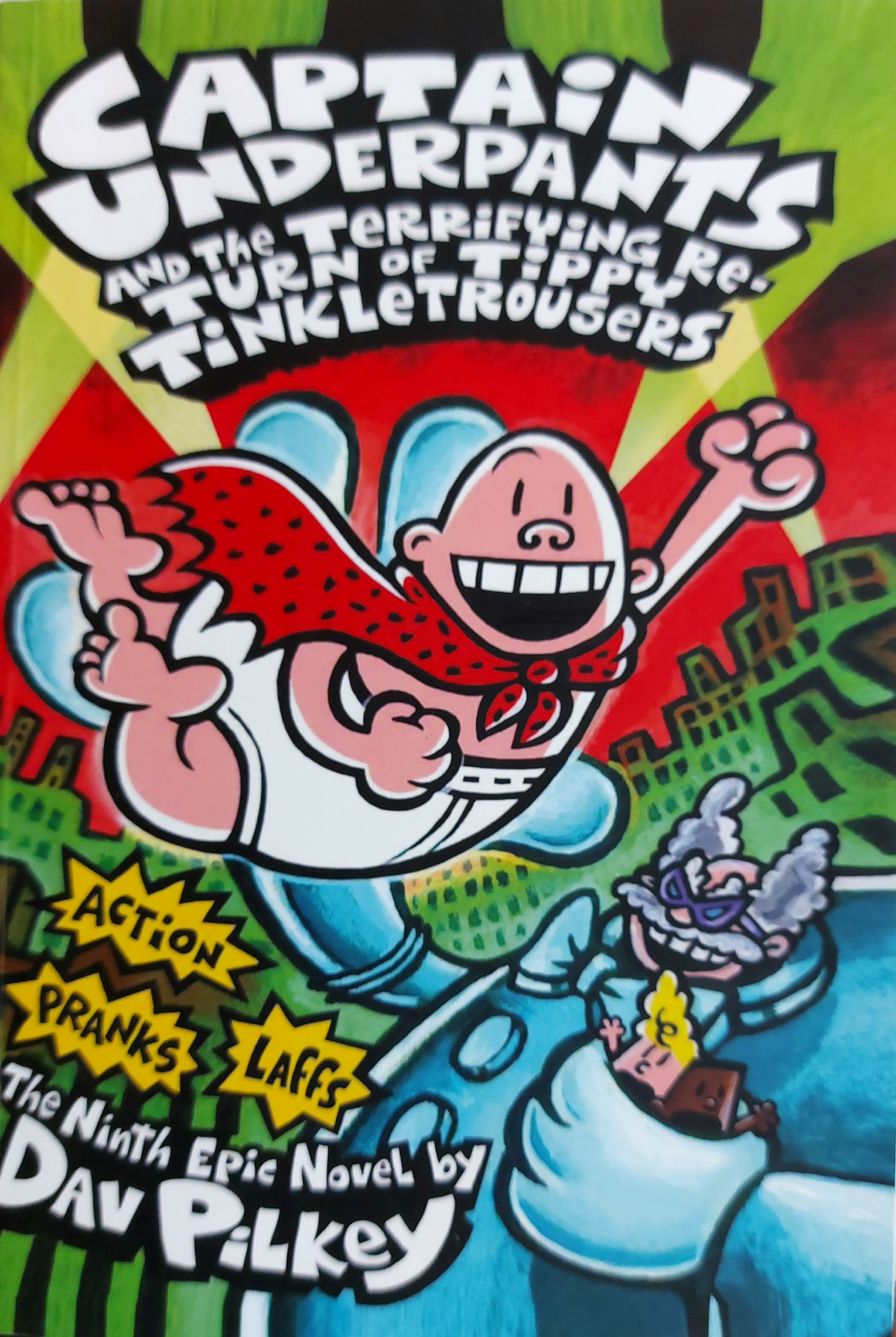 Captain Underpants and the terrifying return of Tippy Tinkle Trousers