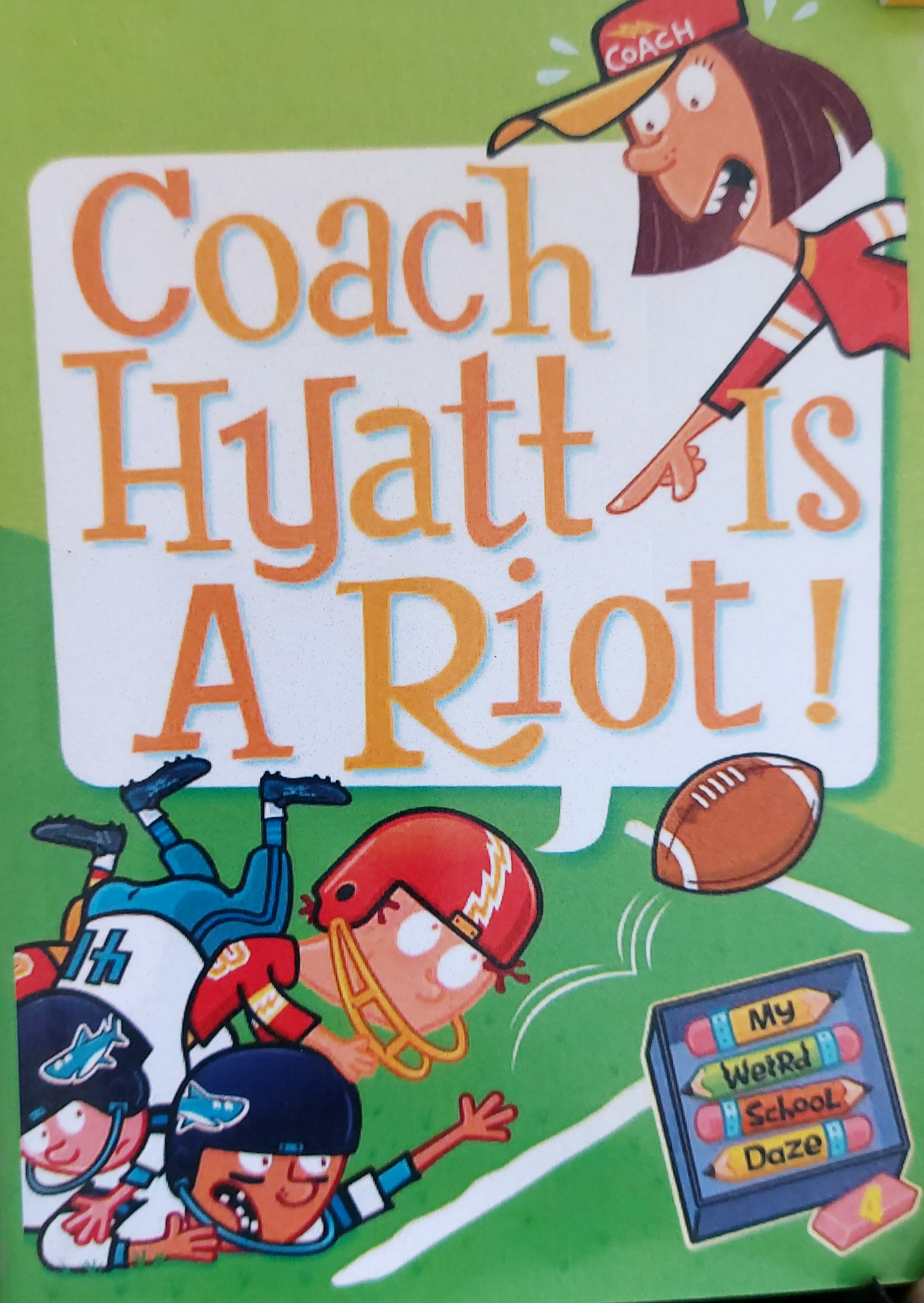 Coach Hyatt is A Riot!